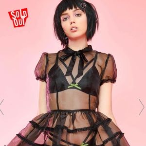 Morticians Assistant Babydoll Dress